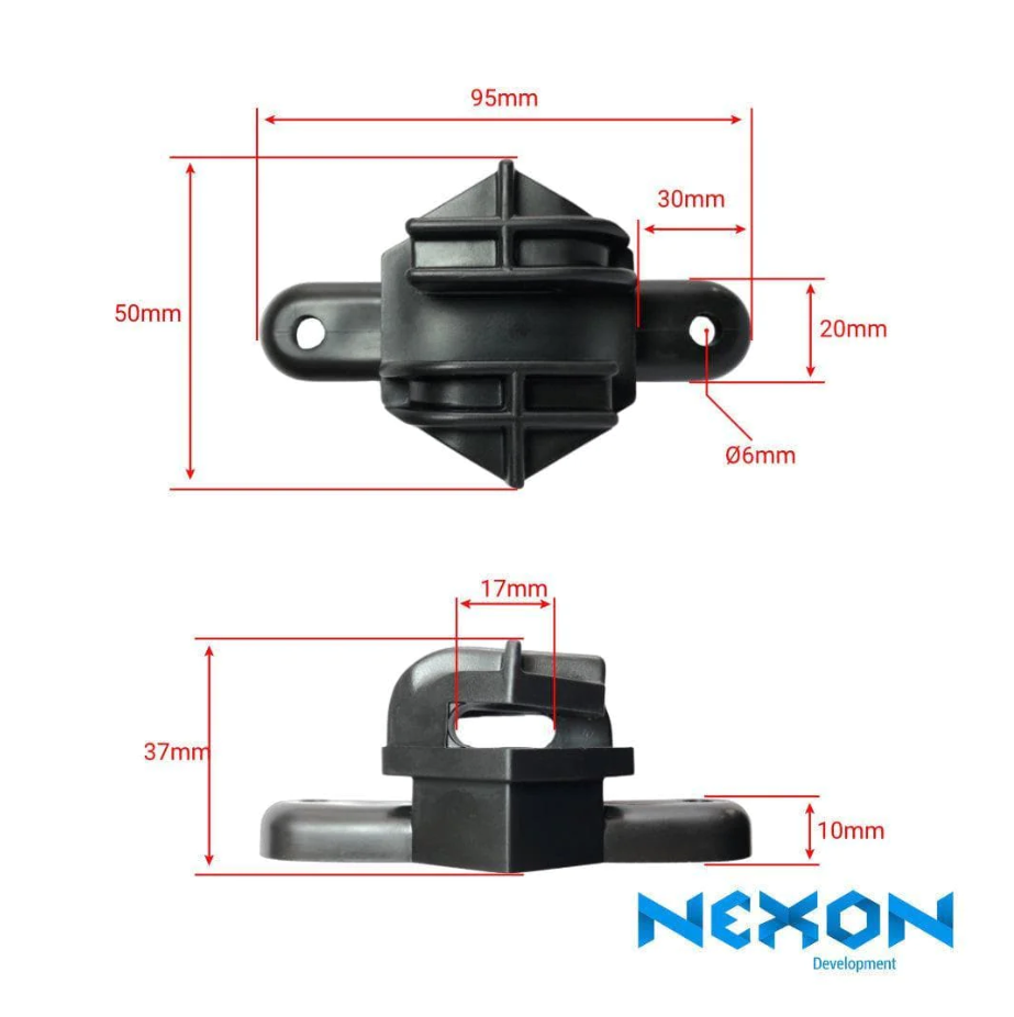 Izolator dur gard electric HOTSTOP NEXON [2]