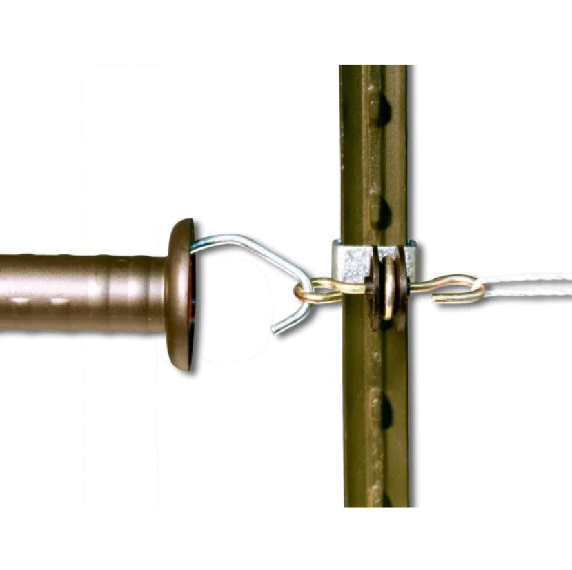 Izolator dublu pentru poarta gard electric T-post NEXON modular [3]