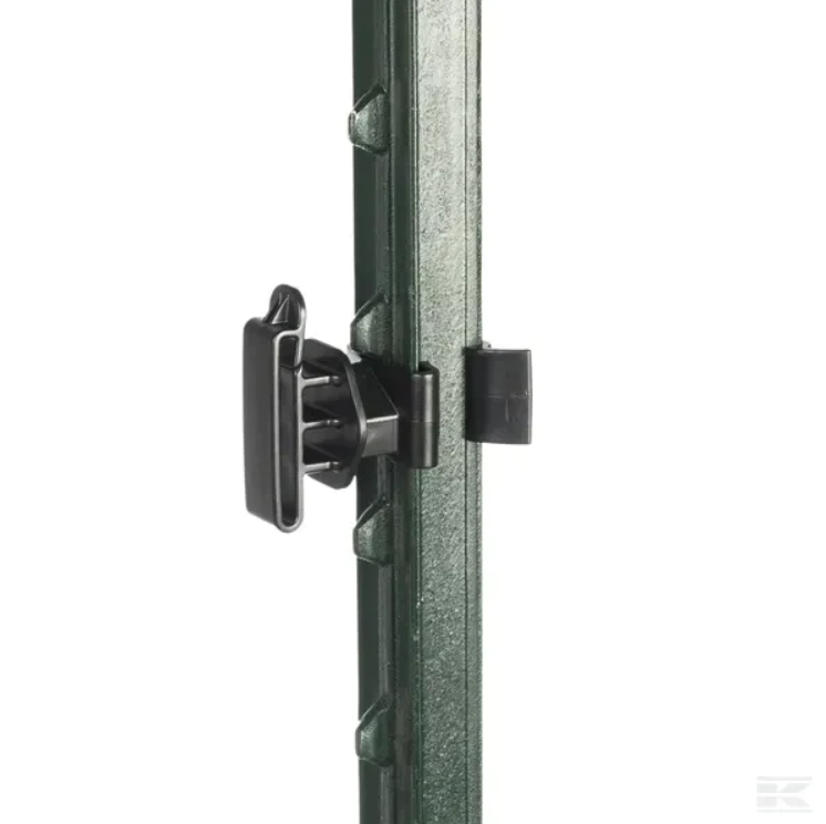 Izolator pentru banda gard electric T-post NEXON modular negru [2]