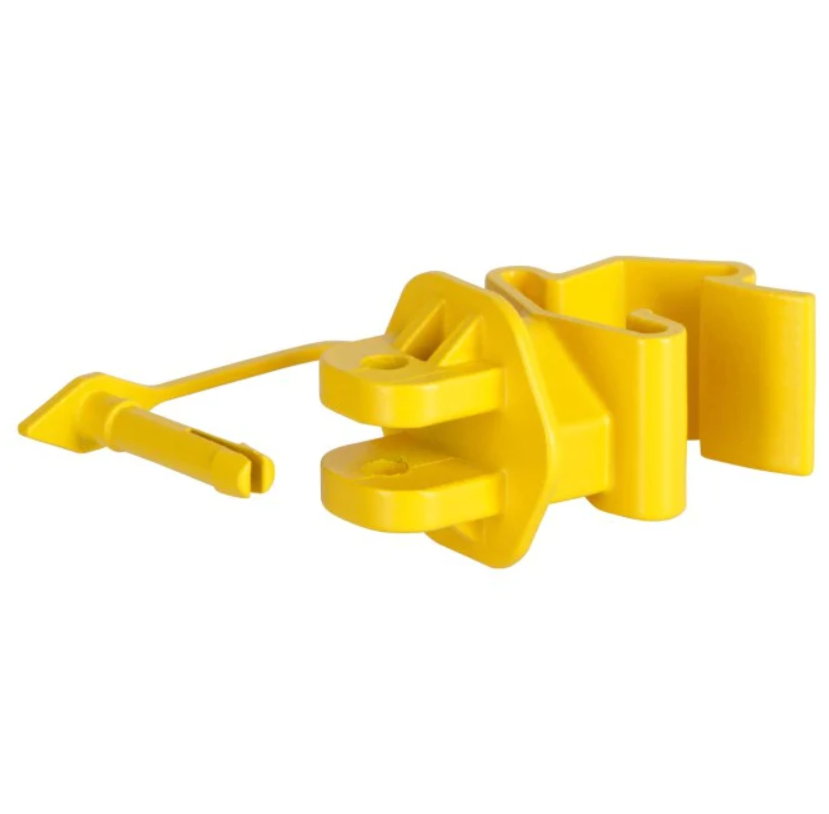 Izolator pentru sarma gard electric T-post NEXON modular galben [1]