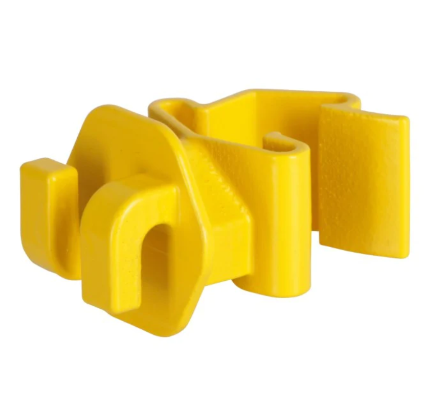 Izolator pentru sarma gard electric T-post NEXON modular galben [1]