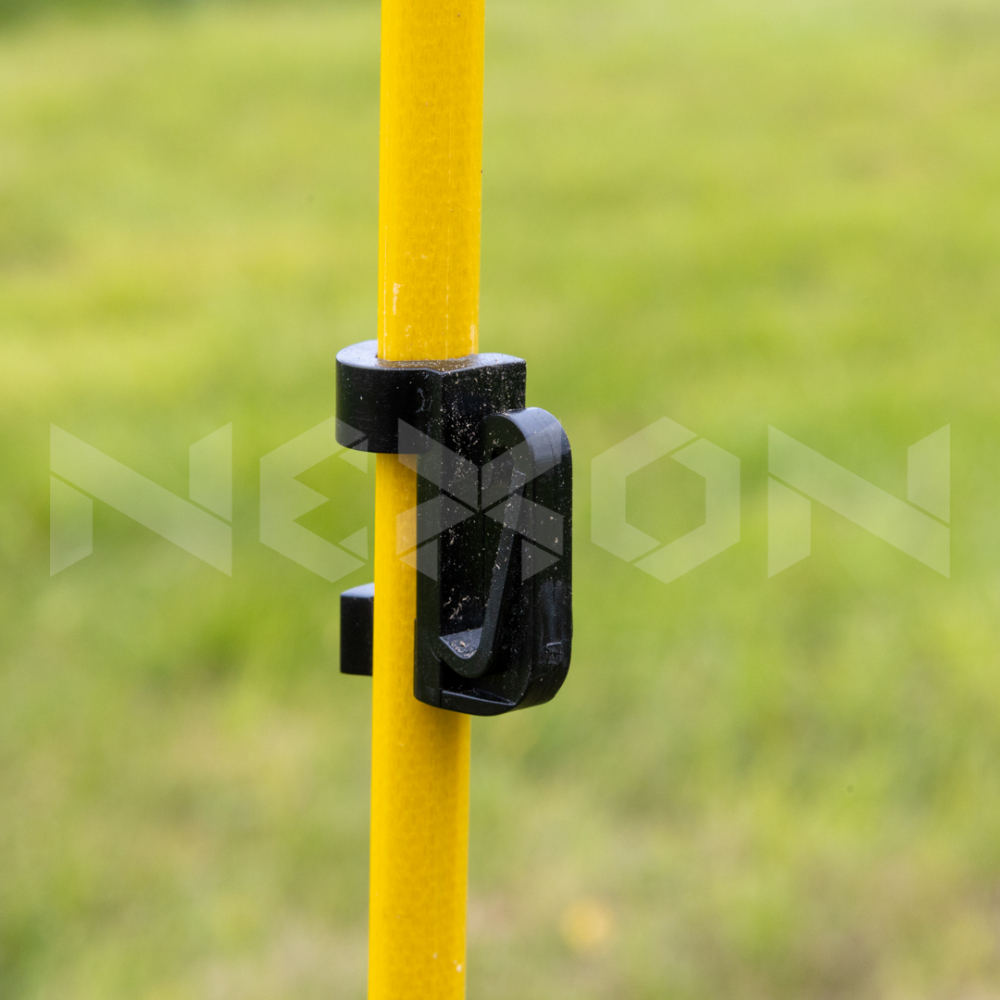 Izolator pentru stalp din fibra de sticla, oval - 10x8mm [5]