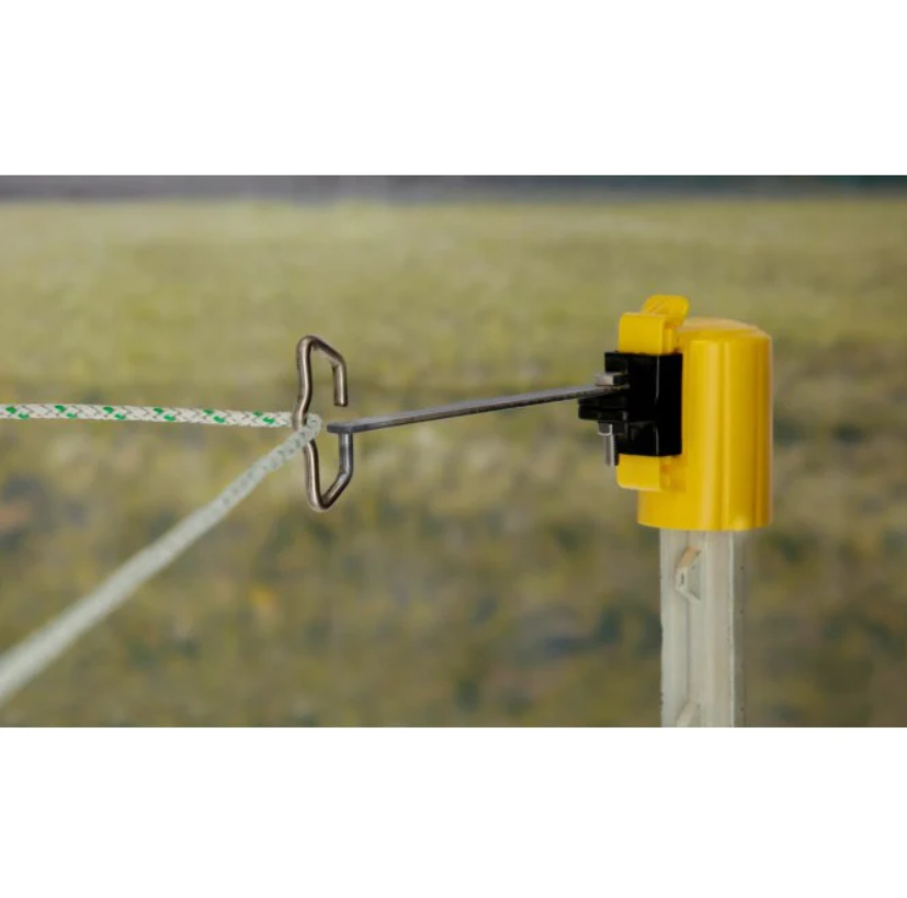 Izolator in cap de stalp T-Post pentru colt, NEXON modular, galben [3]