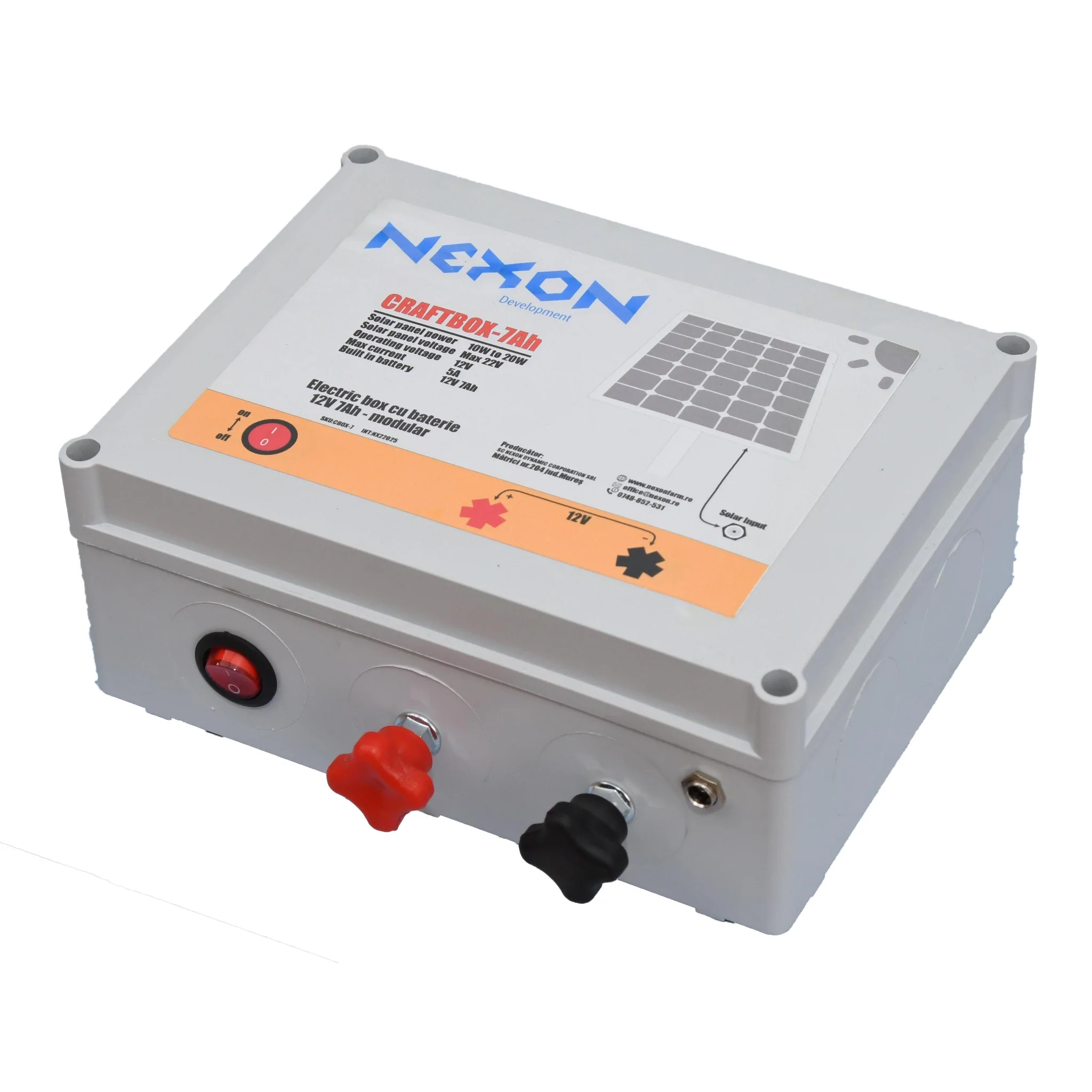Kit iluminat cu panou solar NEXON LIGHT 10W [3]