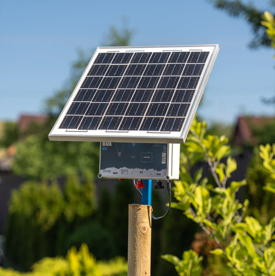 Kit panou solar de 20W cu regulator și baterie 12V/7Ah [2]