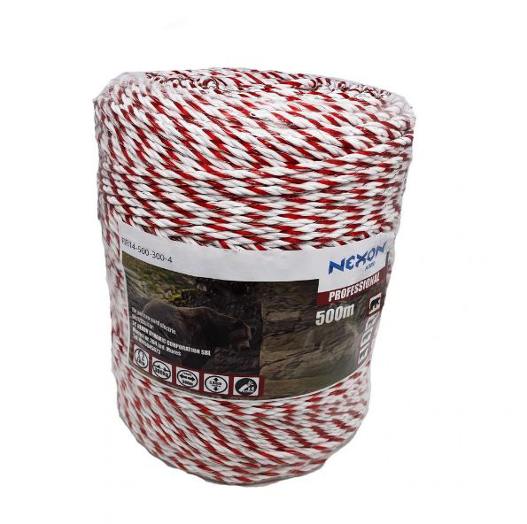 Pachet Gard electric Nexon 8,5J putere cu Frânghie NEXON PROFESSIONAL 500m 4 lițe - 300kg [2]