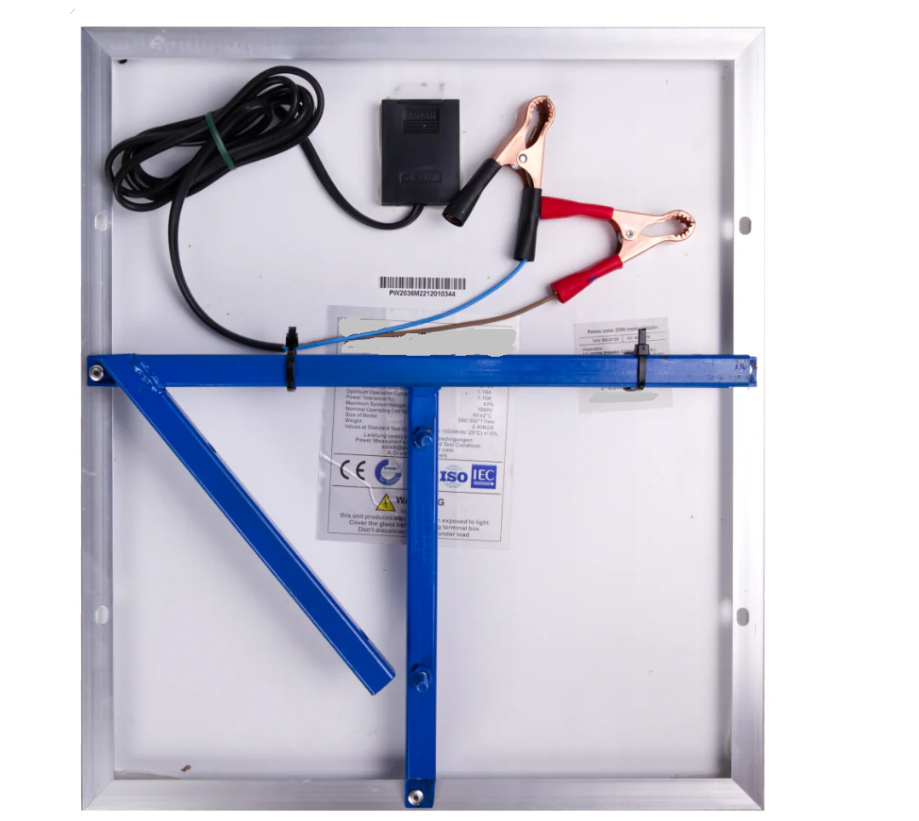 Panou solar gard electric cu suport NEXON 20W [3]