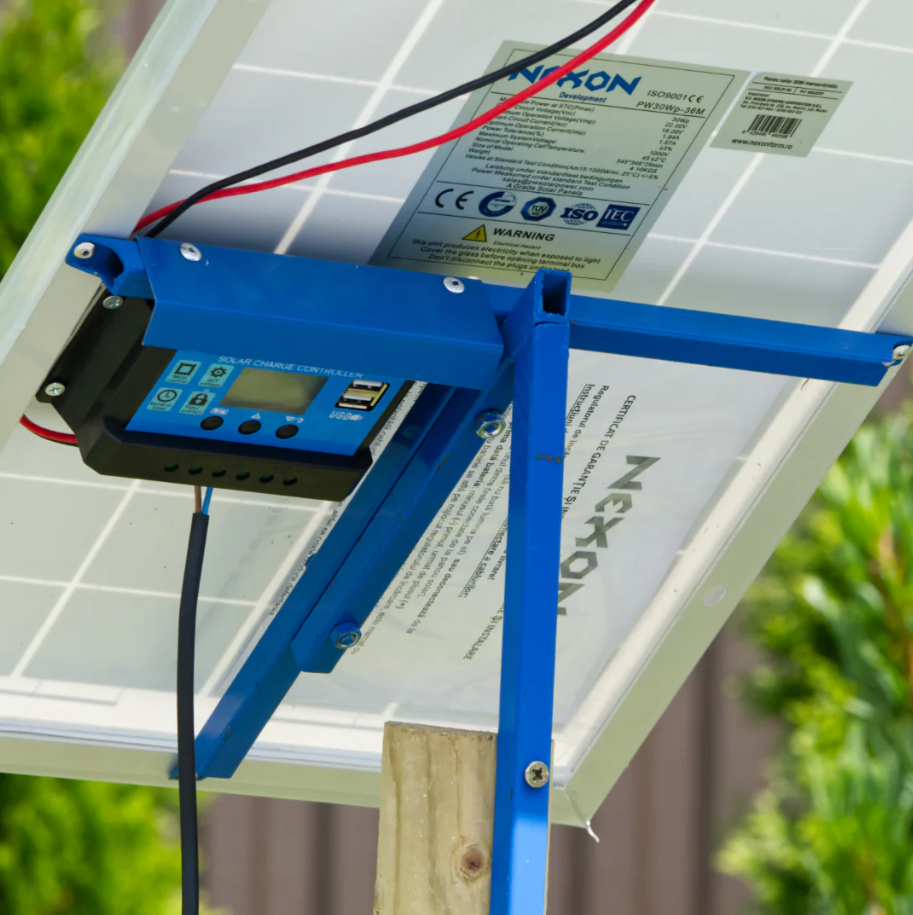 Panou solar gard electric cu suport si regulator NEXON 30W [3]