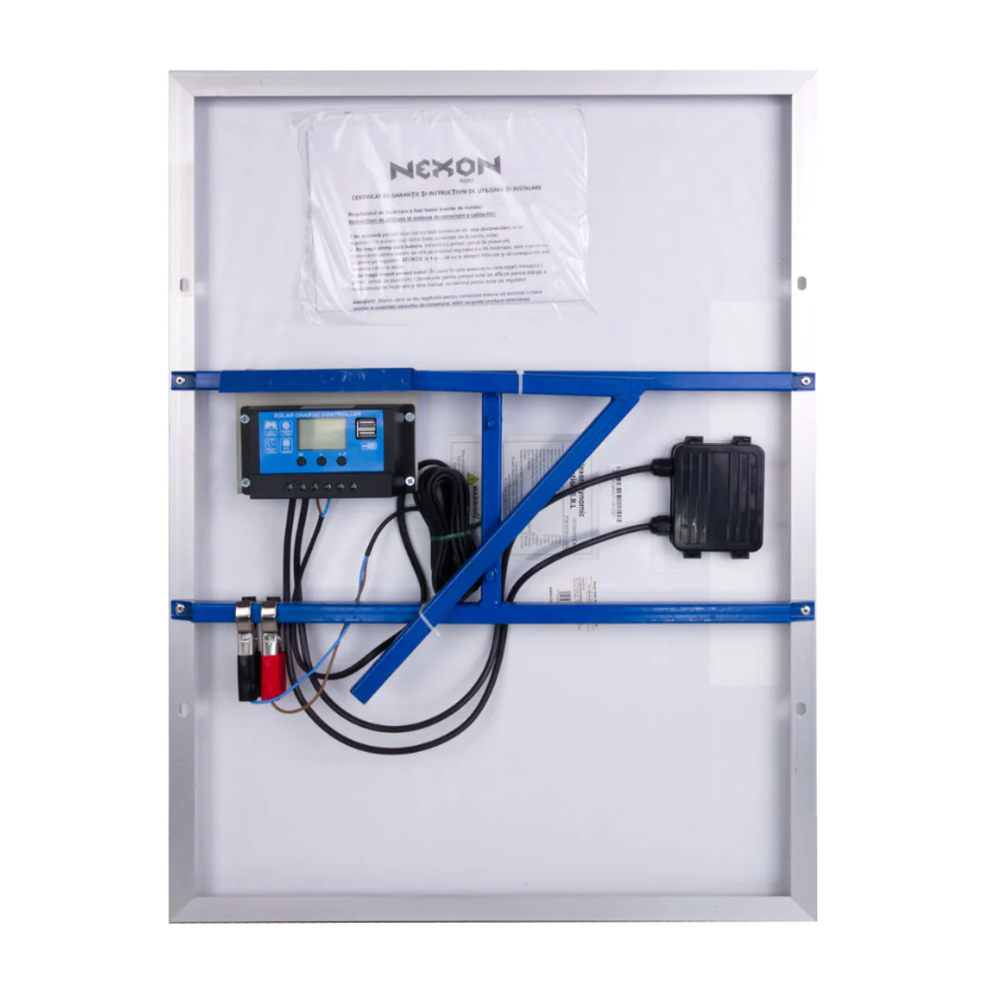 Panou solar gard electric cu suport si regulator NEXON 50W [2]