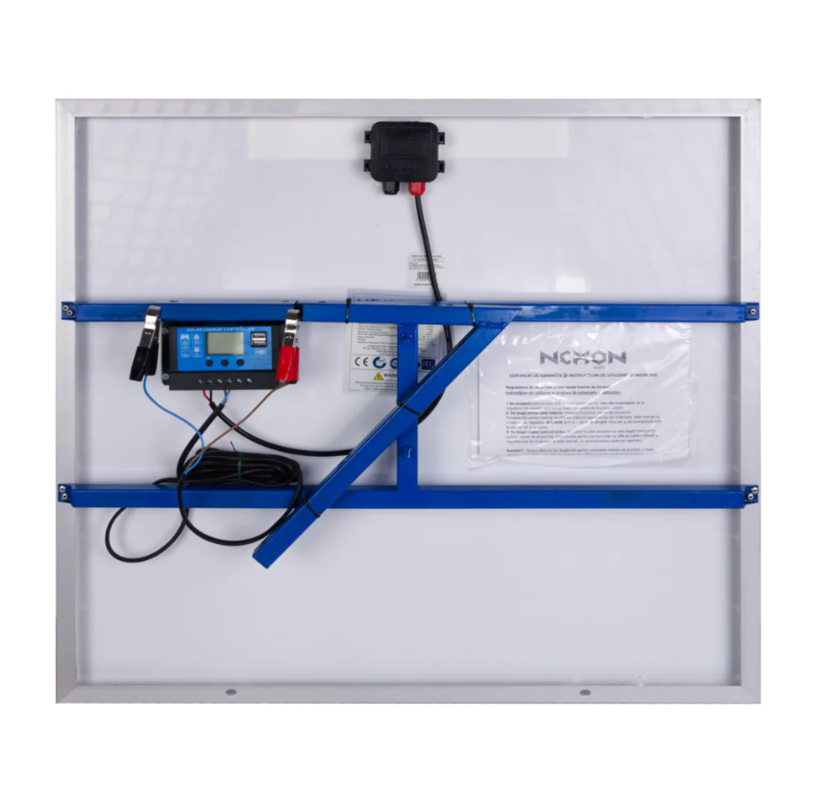 Panou solar gard electric cu suport si regulator NEXON 80W [2]