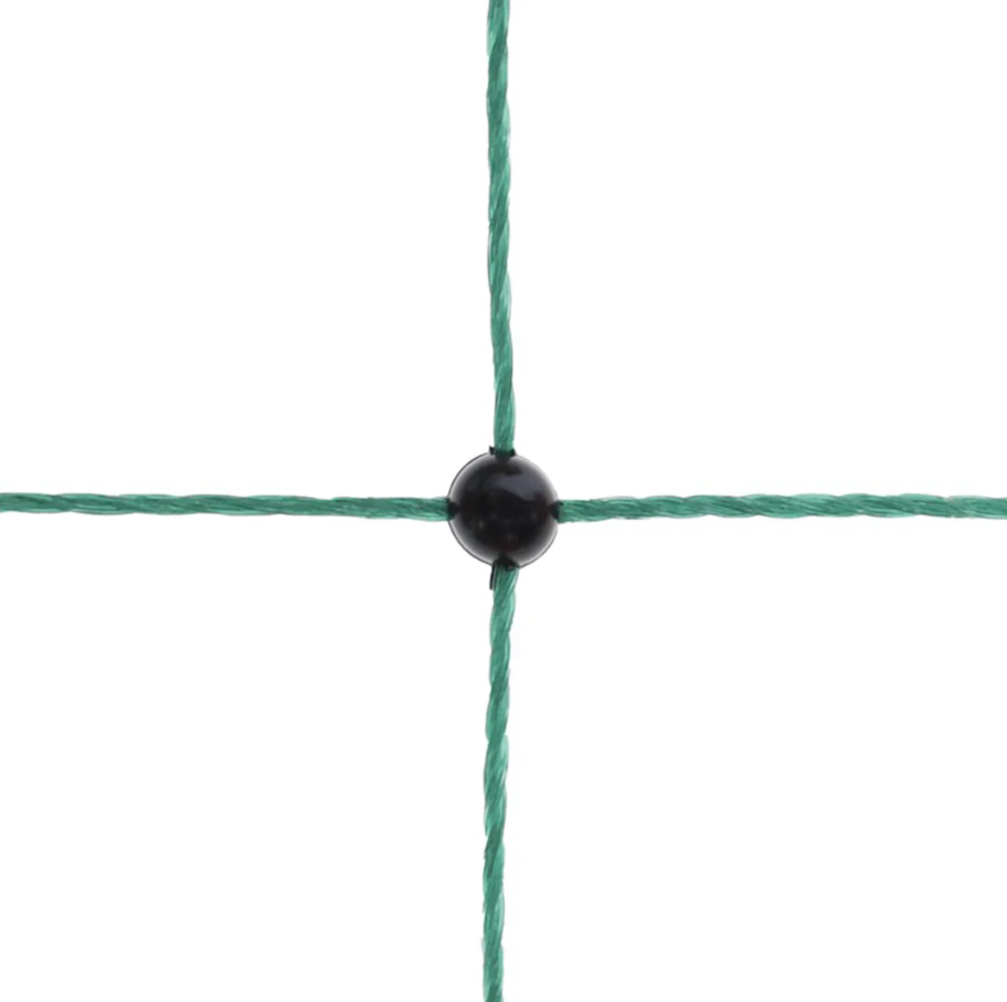 Plasă gard electric pentru iepuri 50 m – 65 cm, verde/negru [6]