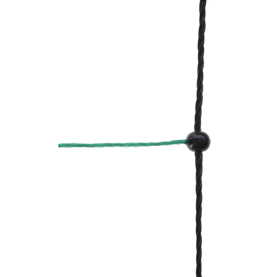 Plasă gard electric pentru iepuri 50 m – 65 cm, verde/negru [5]