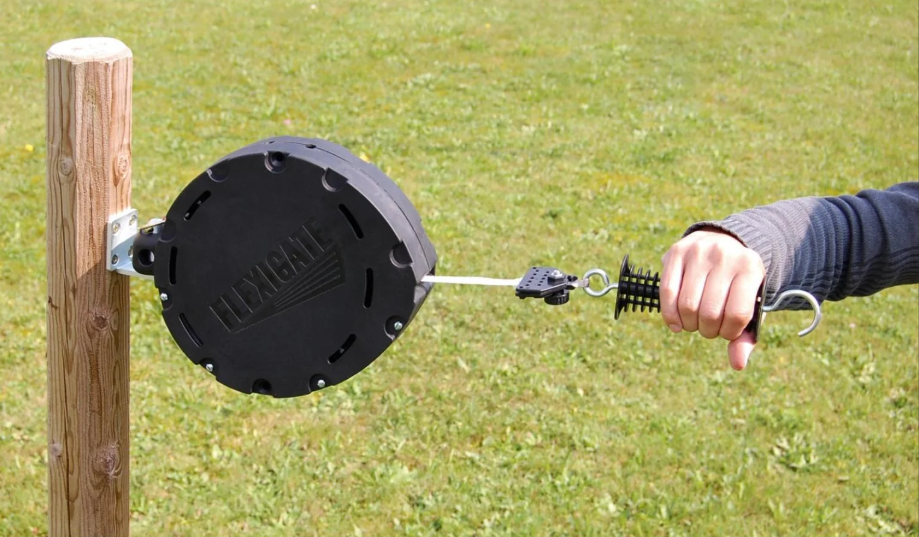 Poartă cu bandă de 20mm pentru gard electric - 19m [3]