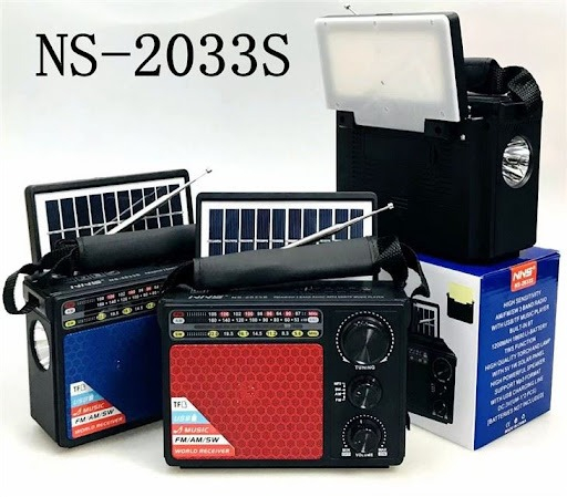 Radio Solar cu 3 benzi MP3 USB Card TF cu Lanternă și acumulator încorporat [4]