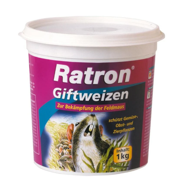 Ratron grâu otrăvit – 1 kg, împotriva șoarecilor de câmp [2]