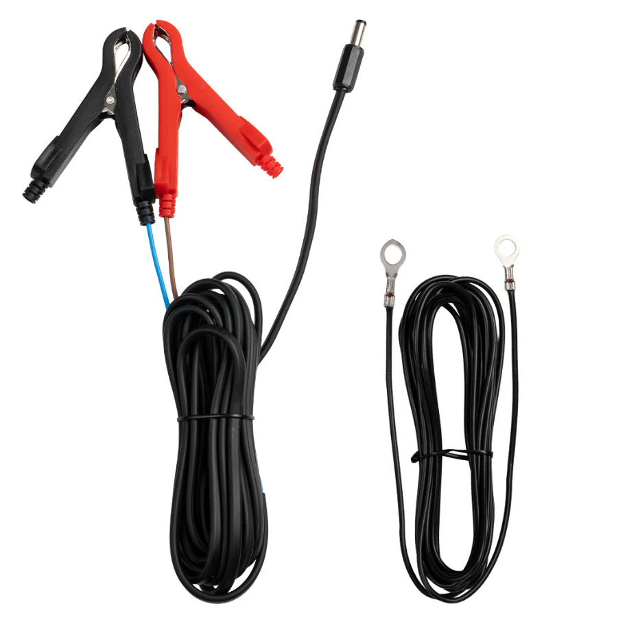 Set cablu alimentare NEXON EasyShock,Heavy Simple și Daltor – Clemă crocodil → Jack + cablu împământare 3 m [1]