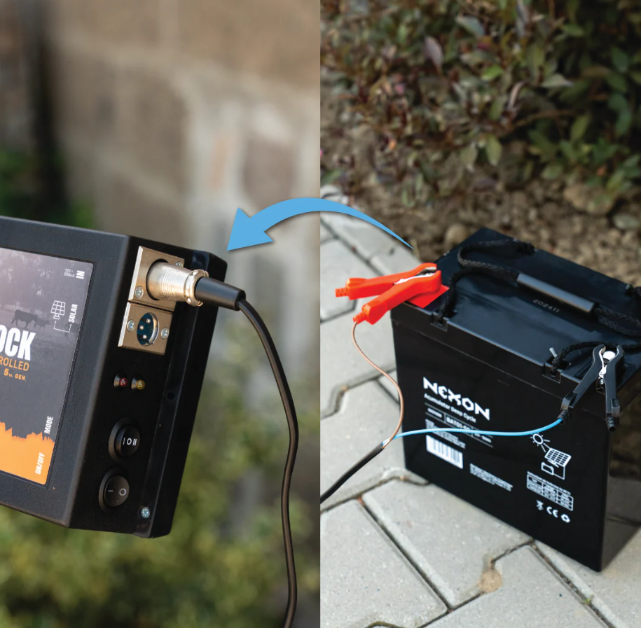 Set cablu alimentare NEXON Beast, Strong și HeavyShock – Clemă crocodil → XLR + cablu împământare 3 m [3]