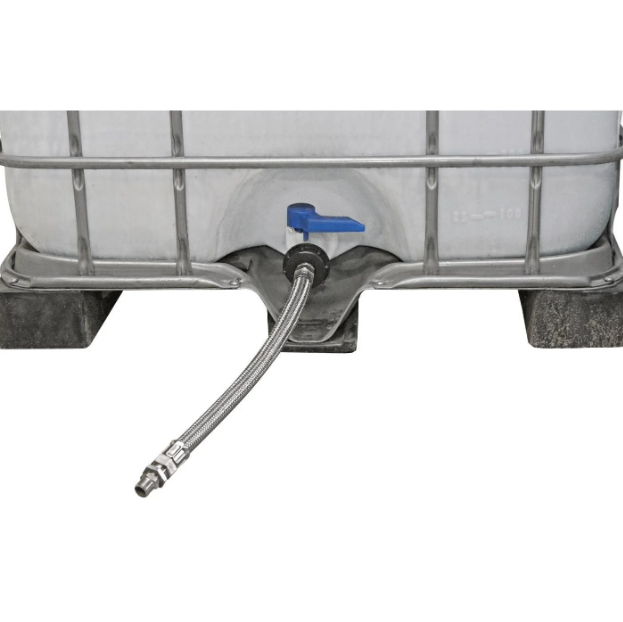 Set conectori pentru container IBC – cu furtun armat 70 cm [3]