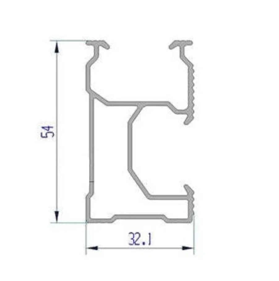 Șină susținere panouri solare 1.25m – NEXON [2]