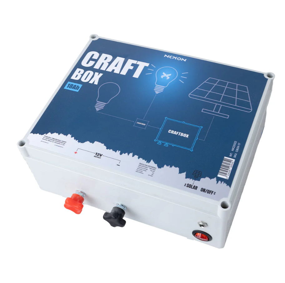 Sistem panou solar de 50W cu regulator și baterie de 12V/18Ah [6]