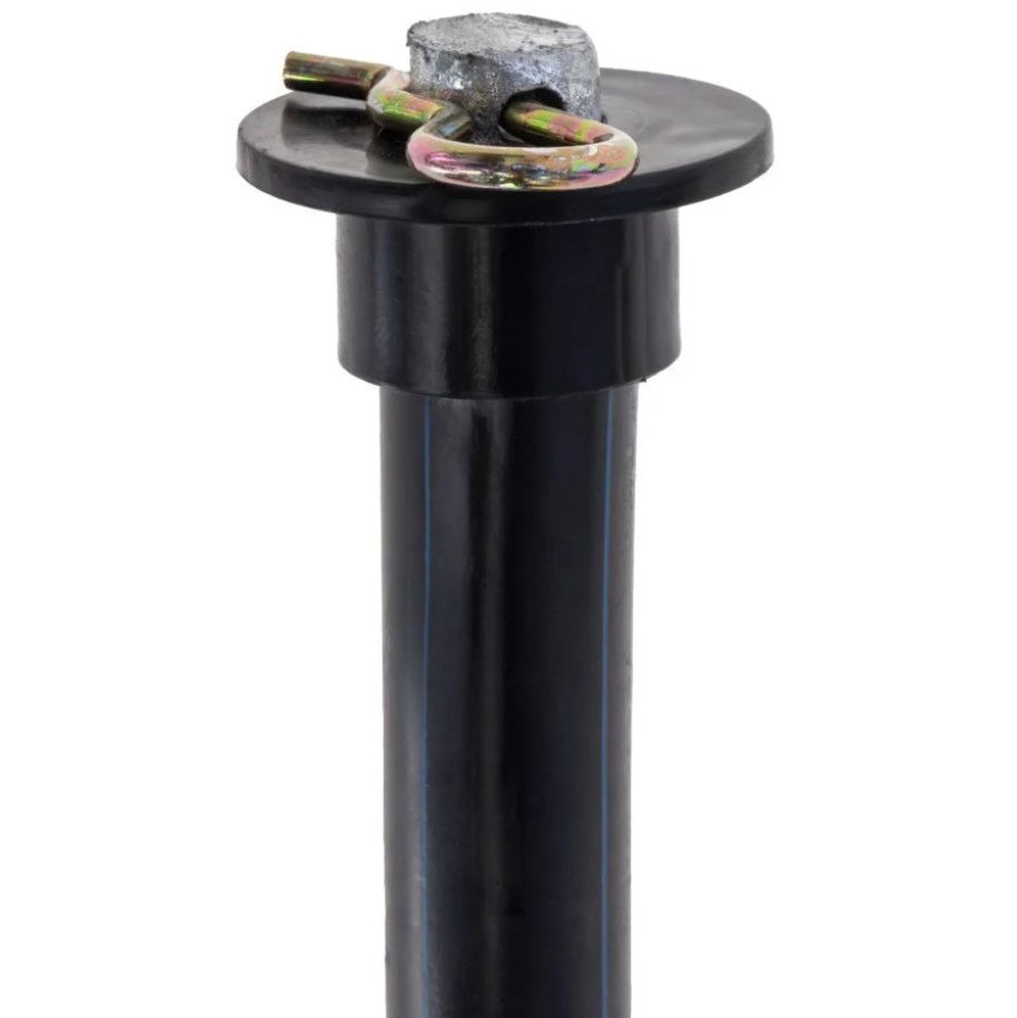 Stâlp de sprijin din oțel galvanizat pentru plasă gard electric – 120 cm [3]