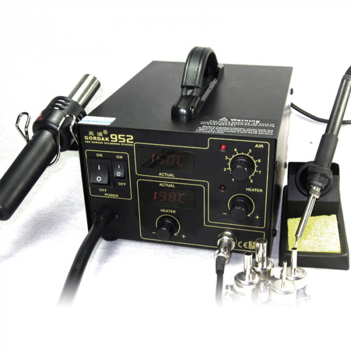 Statie de lipit cu aer cald si letcon Gordak 952 [2]