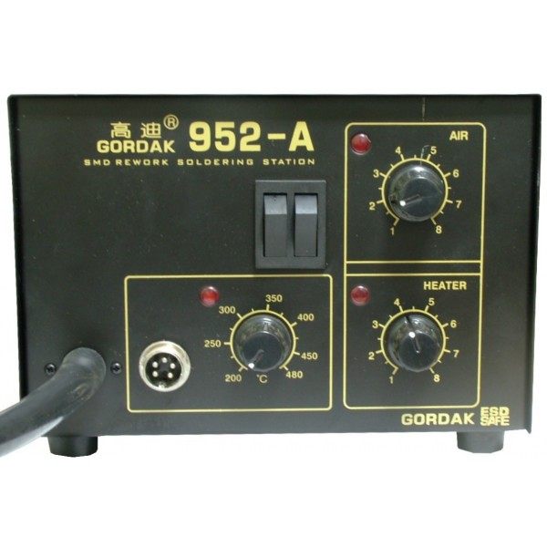 Statie de lipit cu aer cald si letcon Gordak 952A [3]