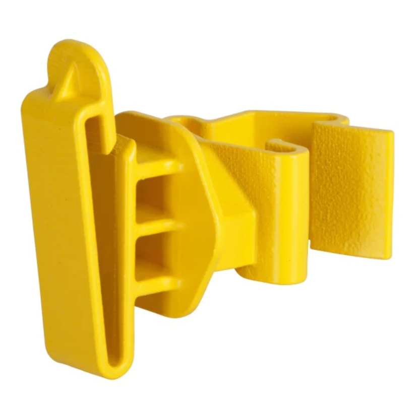 Izolator pentru banda gard electric T-post NEXON modular galben [1]
