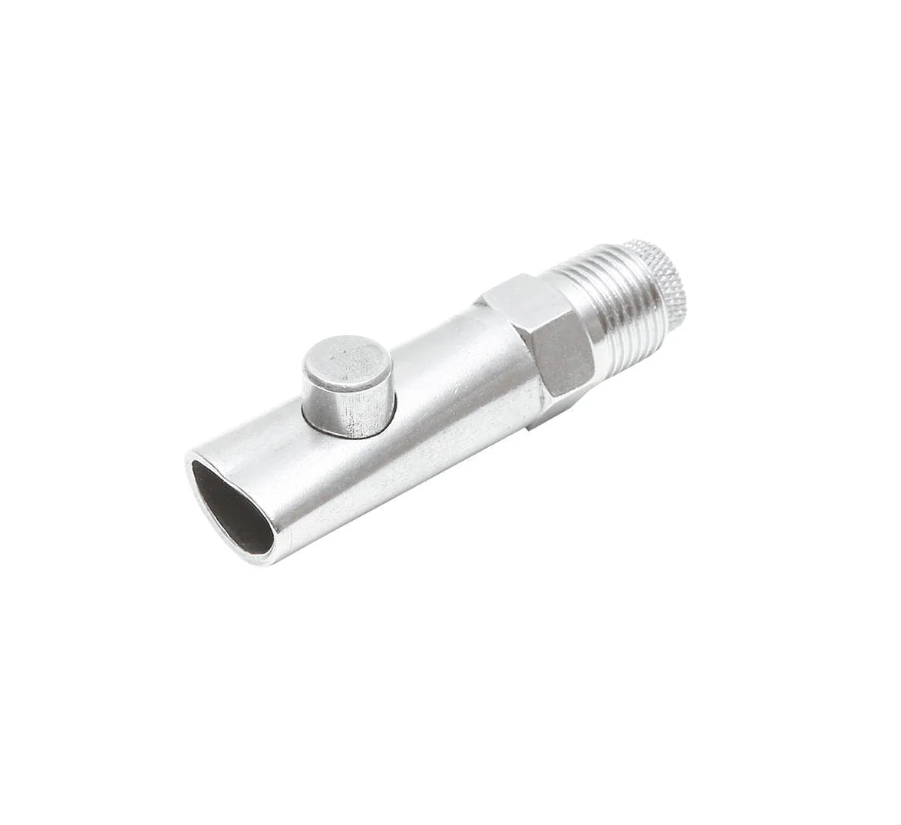 Suzeta din inox cu bila 85x21mm M20 pentru adapatoare porci si vitei [1]