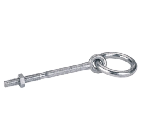 Accesorii gard Electric - Inel de prindere cu șurub filetat 10 × 120 mm – oțel galvanizat