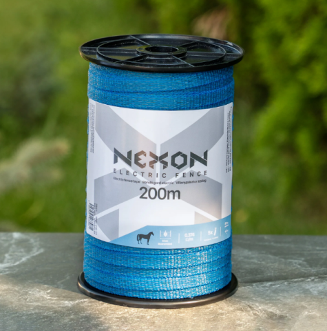 Bandă pentru Gard Electric - Bandă gard electric NEXON RANGER 200 m, 10 mm, 5 lițe – 90 kg