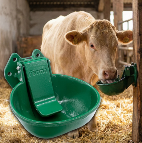 Adăpători - Adăpătoare de fontă 2L pentru vite și cai FARMA