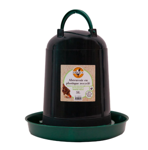 Adăpătoare pentru pui și găini 5L din plastic reciclat [4]