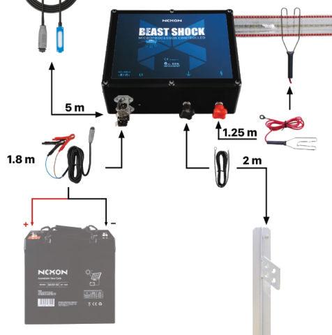 Aparat gard electric 6J cu GPS NEXON BeastShock 6th Gen [6]