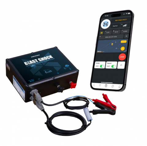 Aparat gard electric NEXON BeastShock Generația 6 cu 10J putere și cu GPS încorporat PLUS CADOU 2 X Frânghii NEXON Professional 200m 6 lite 600kg [2]