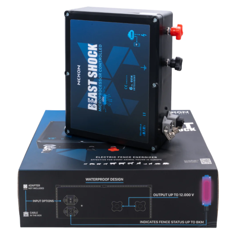 Aparat gard electric NEXON BeastShock Generația 6 cu 10J putere și cu GPS încorporat [6]