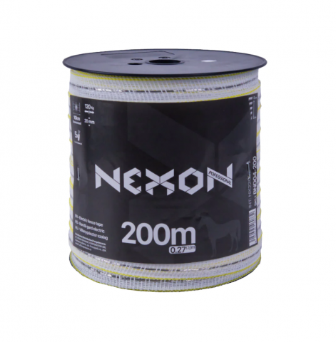 Bandă pentru Gard Electric - Bandă gard electric NEXON RANGER 200m 5 lite 120kg