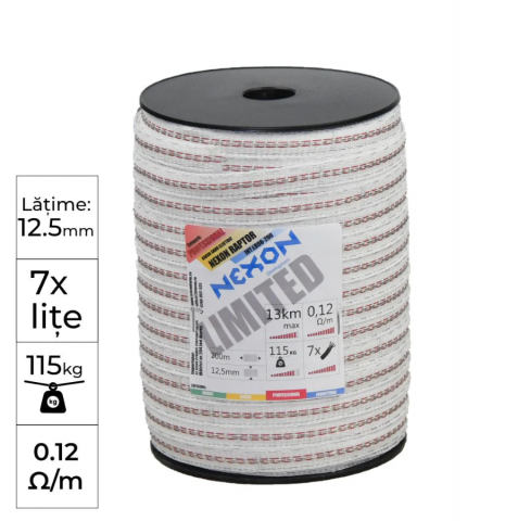 Banda gard electric NEXON RAPTOR 200m 7lite 115kg [0]
