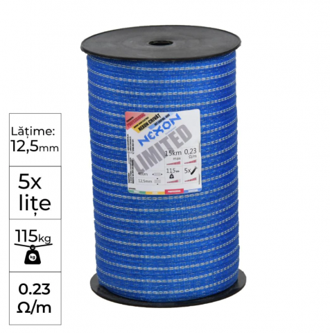 Banda gard electric NEXON CRIVĂȚ Albastru 400m 5lite 115kg [0]