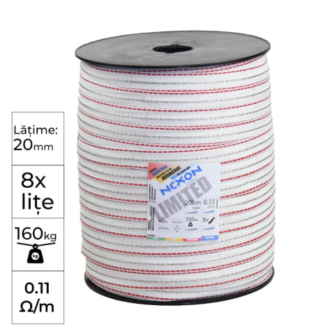 Banda gard electric NEXON HURRICANE 400m 8lite 160kg [0]