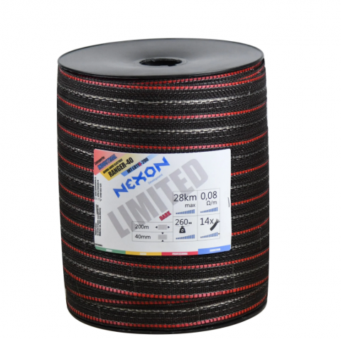Banda Gard electric NEXON RANGER-40 Maro/Rosu 200m 14lite 260kg [1]
