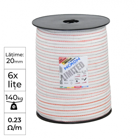 Banda gard electric NEXON HURRICANE- 400m 6lite 140kg [0]