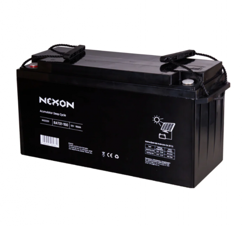 Acumulatori / Baterii - Baterie solara, plumb acid 12V 150Ah NEXON