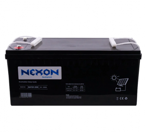 Baterie solara, plumb acid 12V 200Ah NEXON [1]