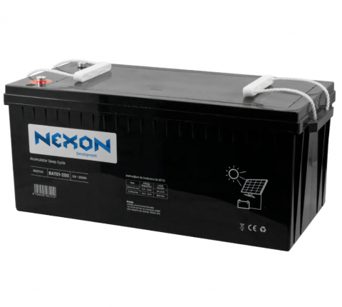 Baterie solara, plumb acid 12V 200Ah NEXON [0]