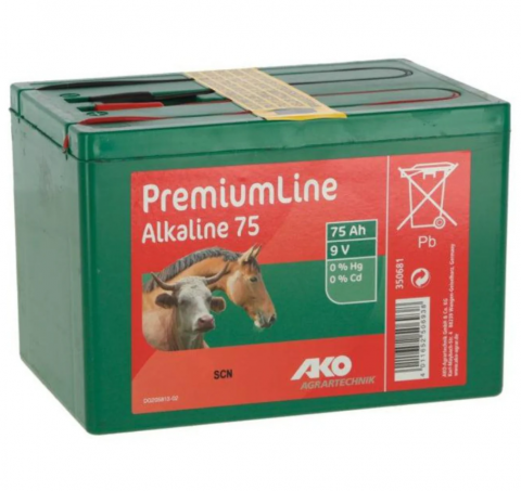 Baterii 9V - Baterie uscată gard electric 9V 75Ah Alkaline