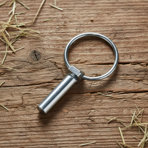 Zootehnie - Bolt cu inel de siguranță - 4.5mm