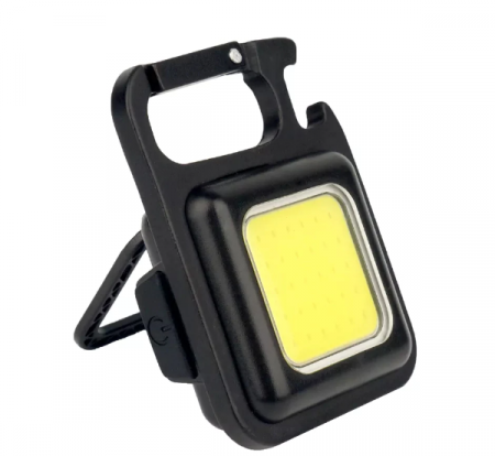 Breloc Mini Lanternă LED reîncărcabilă prin USB, prindere magnetică, portabilă [0]