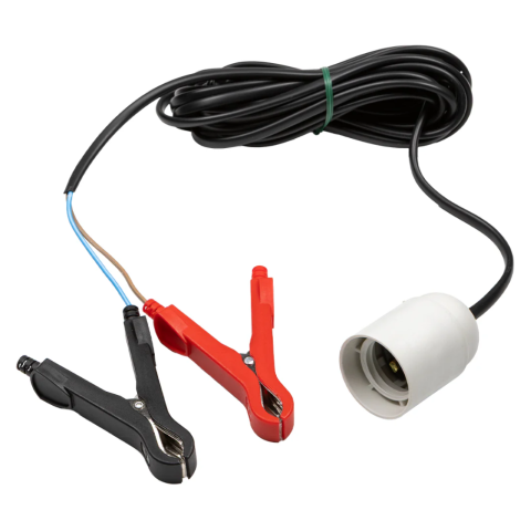 Diferite accesorii Gard Electric - Cablu iluminat pe baterie cu dulie E27 Plus Bec LED NEXON LIGHT 9W