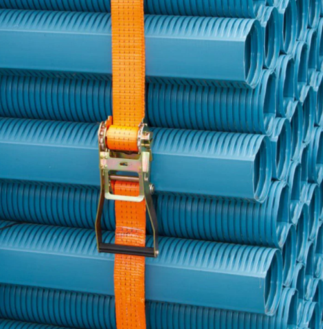 Zootehnie - Chingă de fixare cu clichet, 2 piese, 50 mm, 4 m